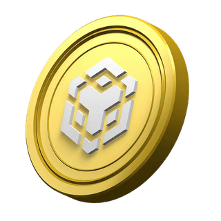 Svævende grafikelement med Ethereum (ETH)-mønt